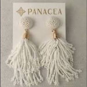 Panacea Beaded Tassel Earrings